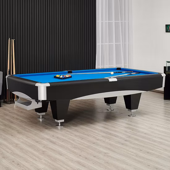 Calciobalilla in legno Cuzu, tavolo da biliardo Sn01m, snookball