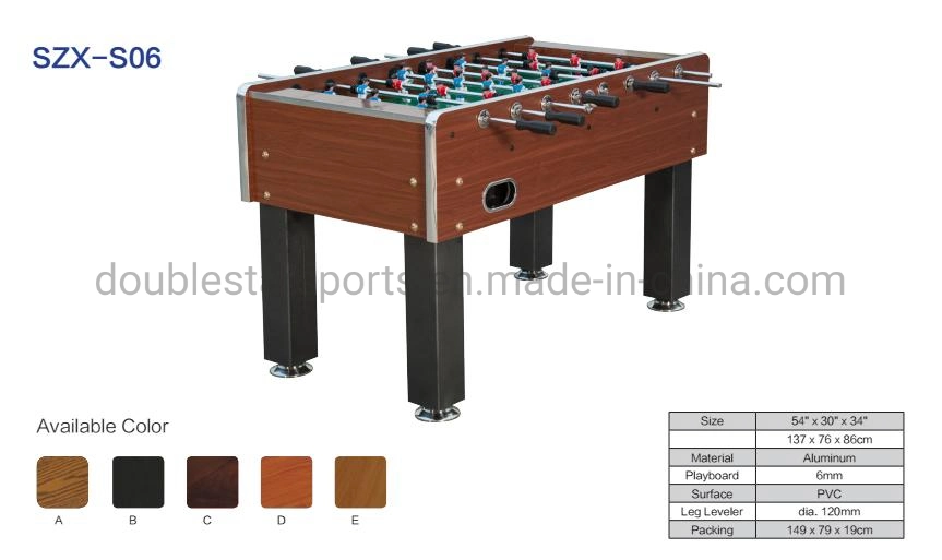 Indoor Soccer Table Foosball Table with Big Discount Price