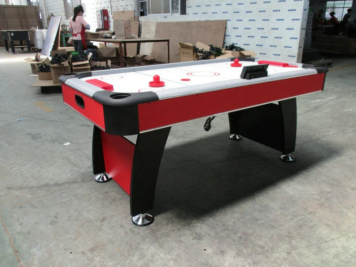 7 Foot Air Hockey Table with Electronic Scorer