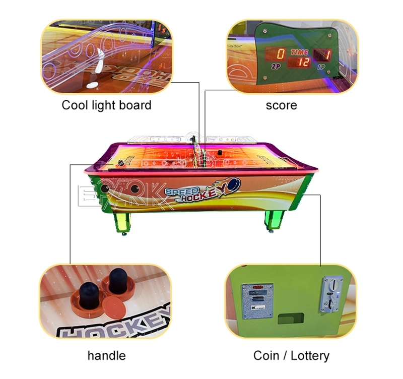 Air Hockey Game Machine Curved Surface Air Hockey Table