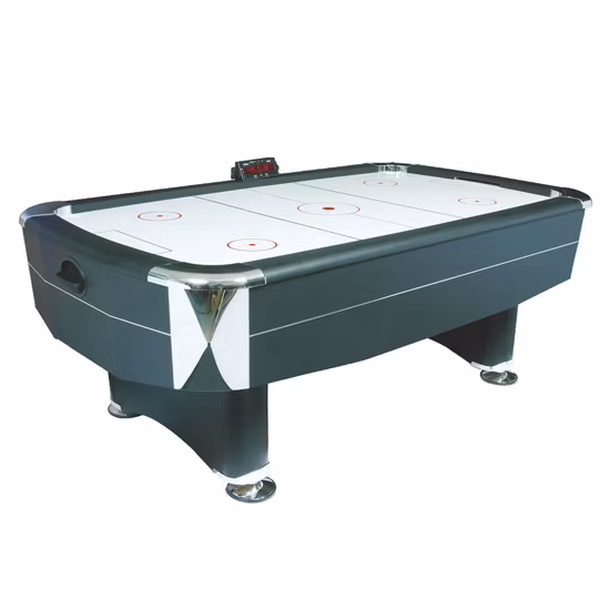Tavolo da air hockey professionale di altissima qualità.  Tavolo da gioco della migliore qualità del prodotto, compresi attaccanti e dischi