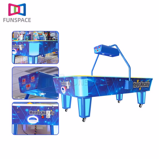Tavolo da air hockey a gettoni per giochi interattivi con 2 giocatori in vendita